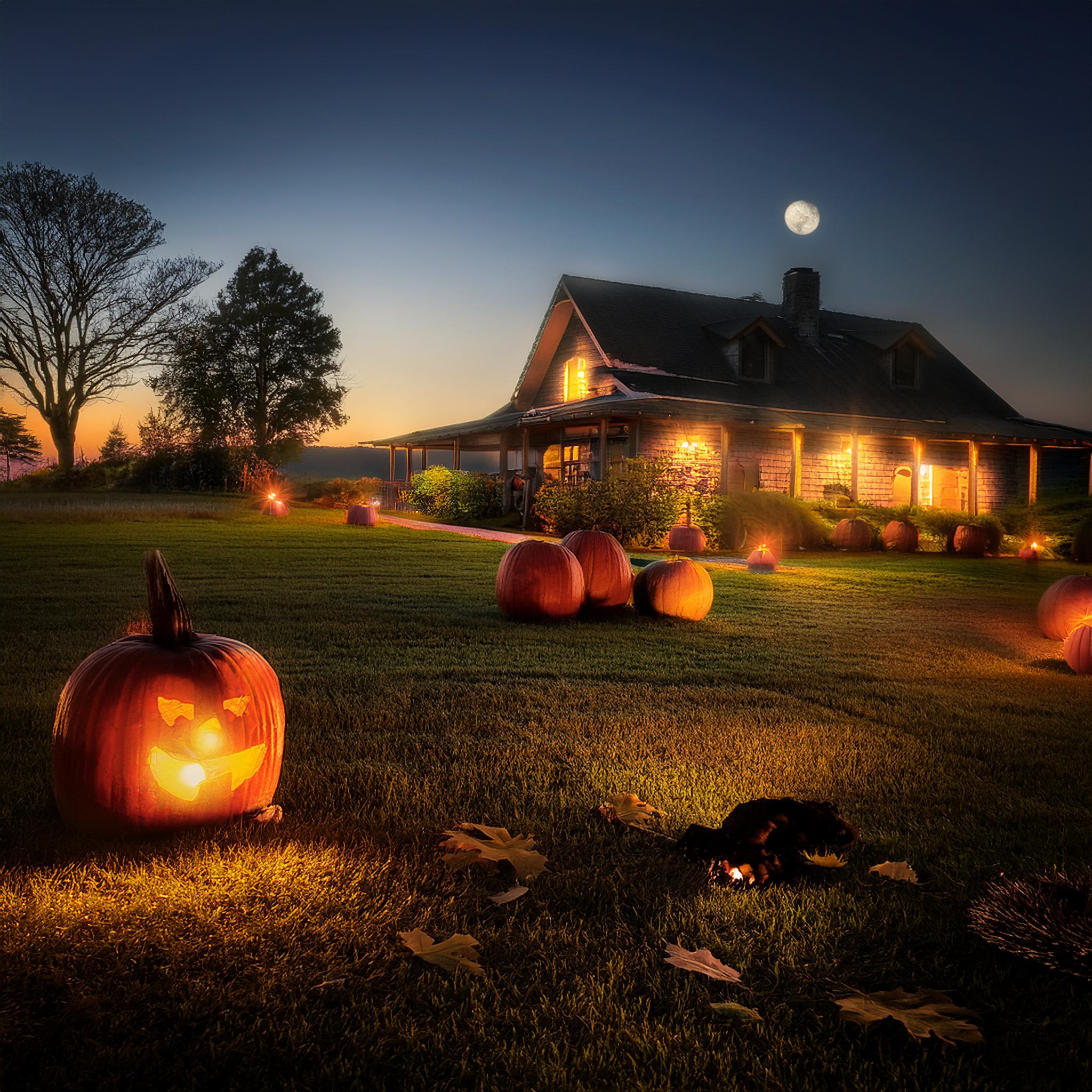 Huis klaarmaken Halloween